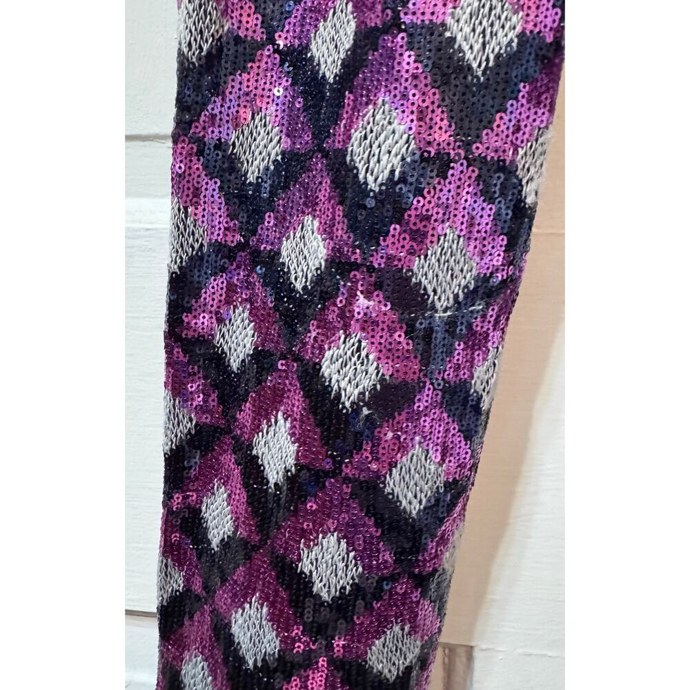 Ramy Brook Ramona Geometric Sequined Jumpsuit Size XS-S - Picture 13 of 13